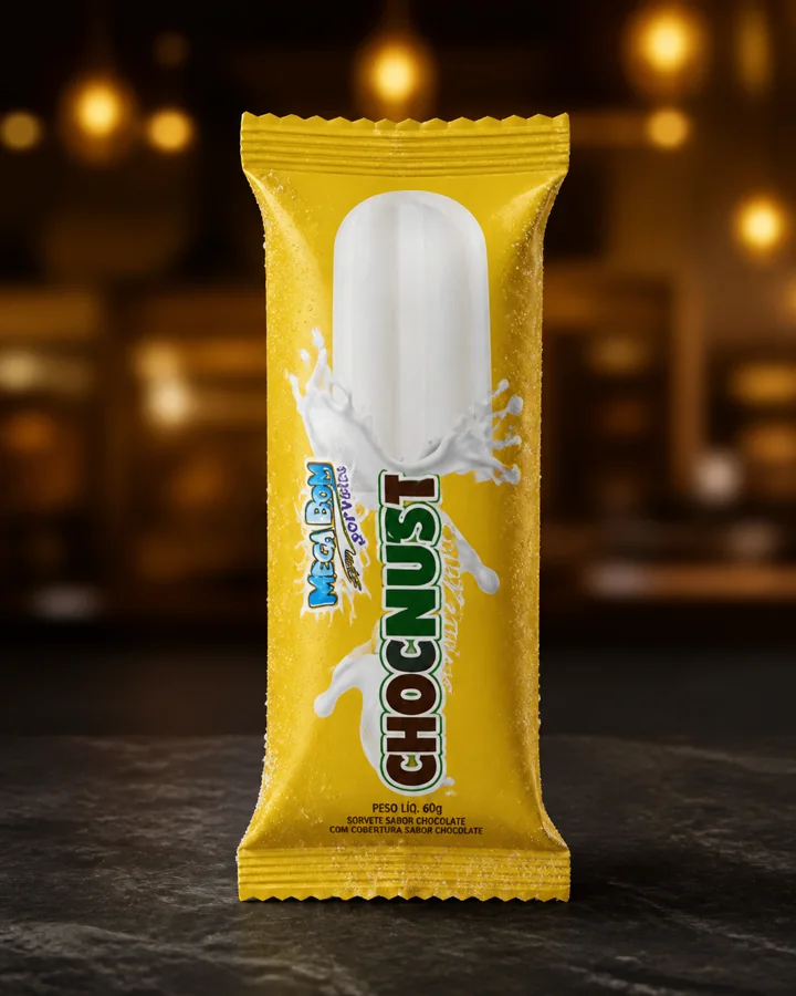 Picolé Mega Bom ChocNuts