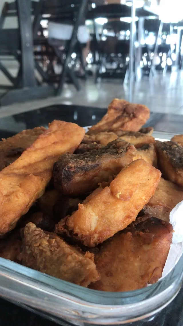 Prato servido no buffet do Sabor de Casa, em Cacoal